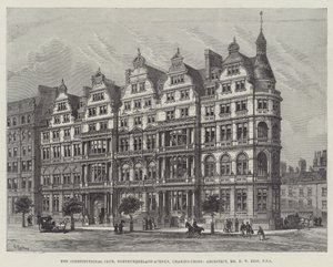 The Constitutional Club, Northumberland-Avenue, Charing-Cross by Frank Watkins